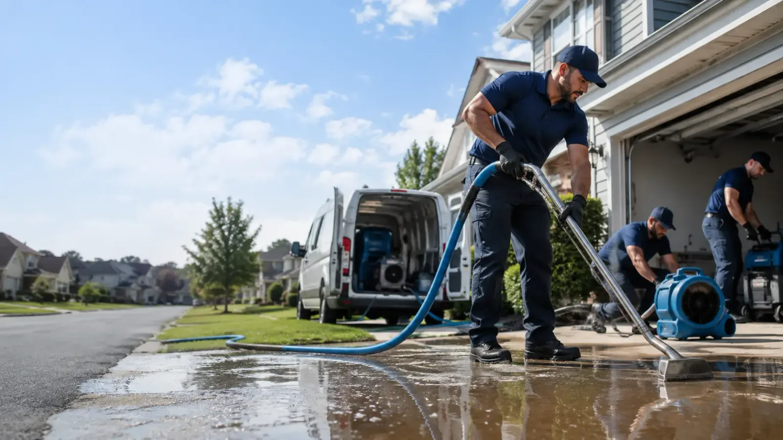 Flood Damage Restoration in Mcchord Afb, WA